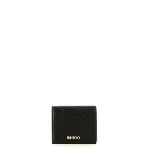Iuntoo - Armonia Small Nero Bifold Wallet - 167068 - NERO
