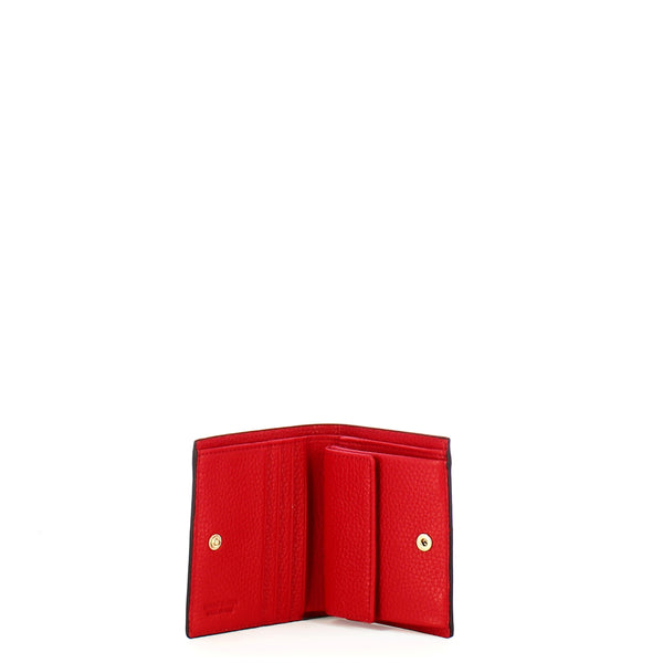 Iuntoo - Armonia Small Rosso Bifold Wallet - 167068 - ROSSO