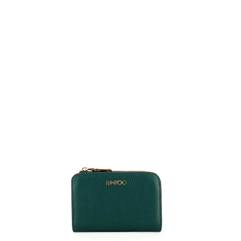 Iuntoo - Armonia Medium Petrolio Wallet with zip - 167073 - PETROLIO
