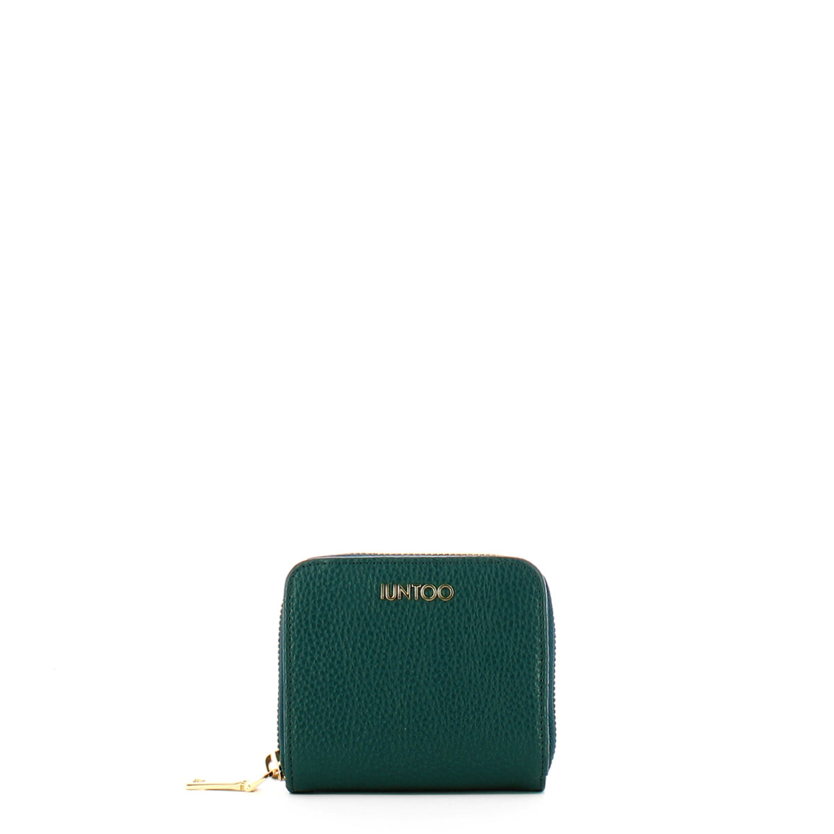 Iuntoo - Armonia Small Petrolio Wallet with zip - 167069 - PETROLIO