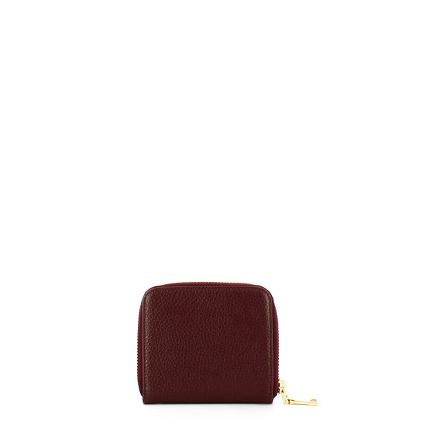 Iuntoo - Armonia Small Bordeaux Wallet with zip - 167069 - BORDEAUX