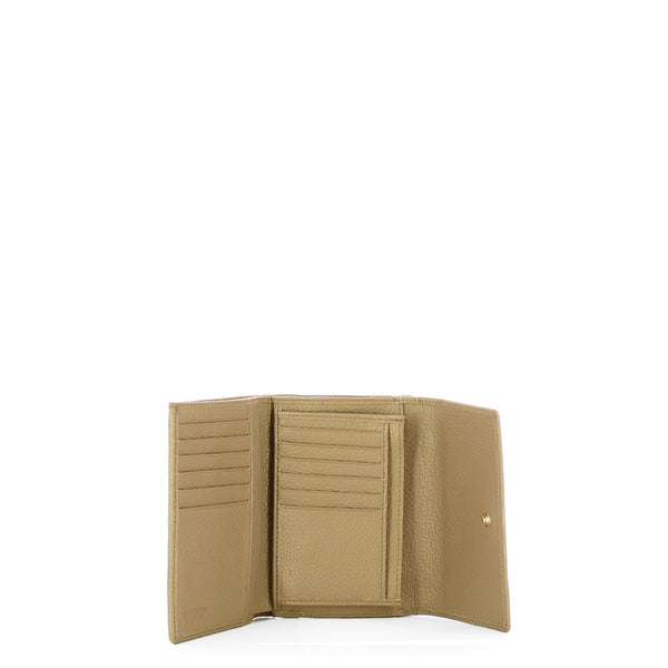 Iuntoo - Armonia Grigio Fossile Flap Wallet - 167072 - GRIGIO/FOSSILE