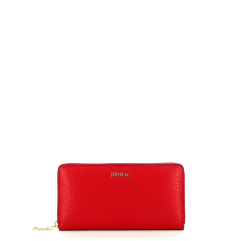 Iuntoo - Armonia Rosso Zip Around Wallet - 167070 - ROSSO