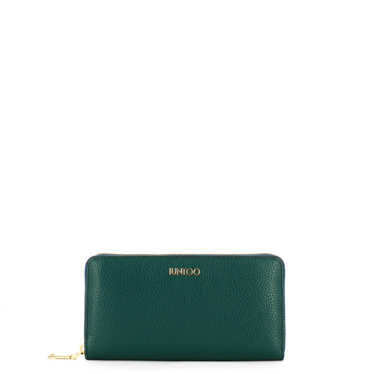 Iuntoo - Armonia Petrolio Zip Around Wallet - 167070 - PETROLIO