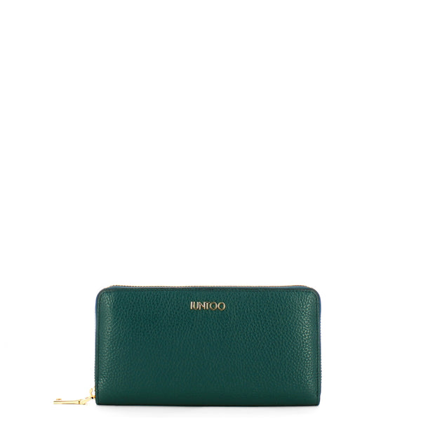 Iuntoo - Armonia Petrolio Zip Around Wallet - 167070 - PETROLIO