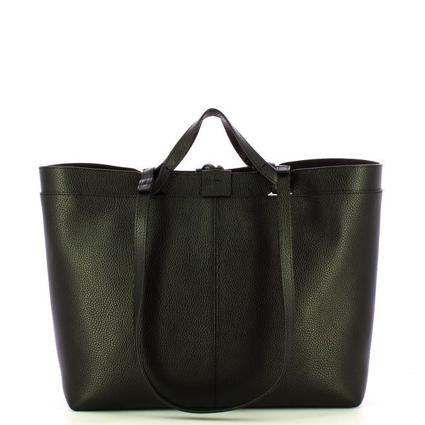 Iuntoo - Riviera Medium Nero Shopping Bag - 191002 - NERO