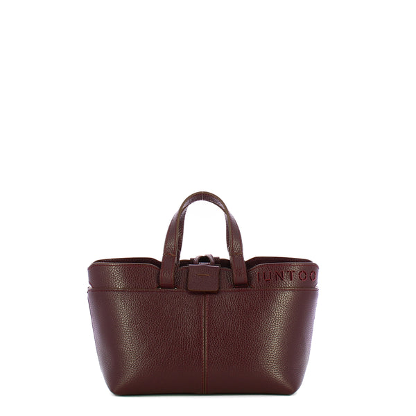 Iuntoo - Riviera Mini Bordeaux Shopping Bag - 191004 - BORDEAUX/54