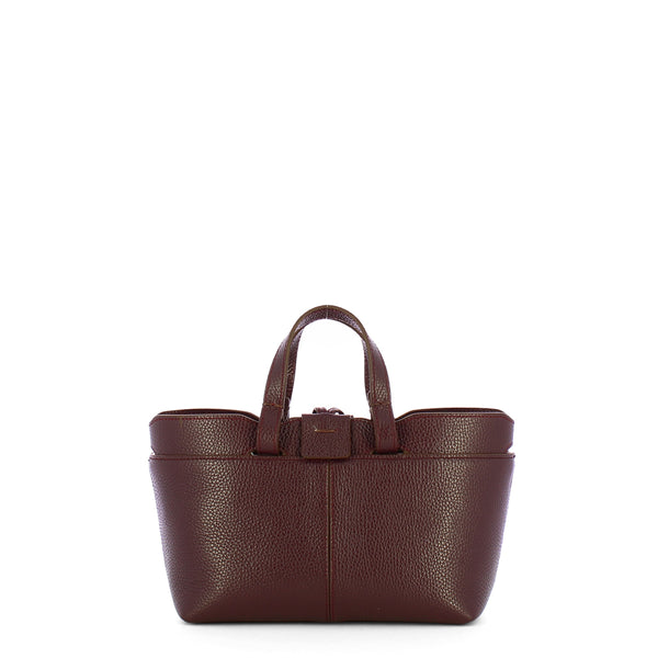Iuntoo - Riviera Mini Bordeaux Shopping Bag - 191004 - BORDEAUX/54