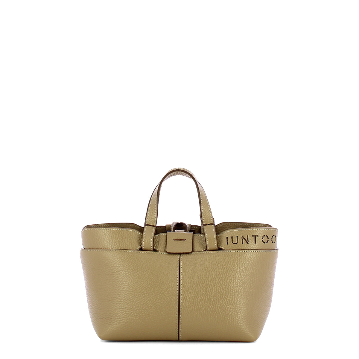 Iuntoo - Riviera Mini Grigio Fossile Shopping Bag - 191004 - GRIGIO/FOSSILE/07