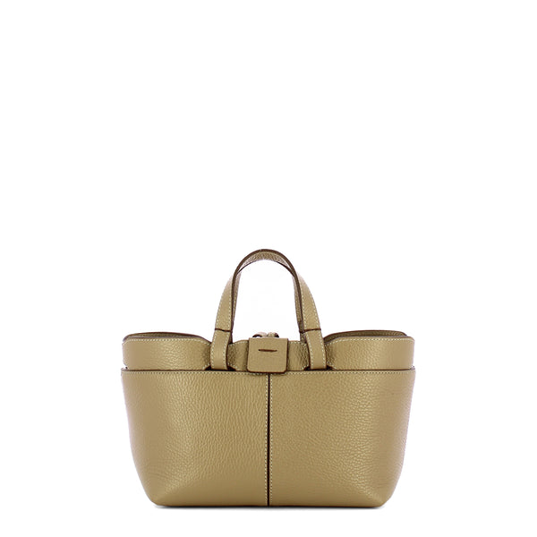 Iuntoo - Riviera Mini Grigio Fossile Shopping Bag - 191004 - GRIGIO/FOSSILE/07