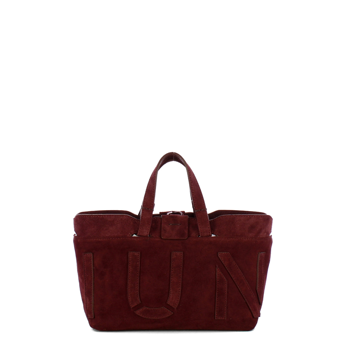 Iuntoo - Sibilla Mini Montalcino Suede Shopping Bag - 191304 - MONTALCINO/2734