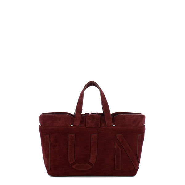 Iuntoo - Sibilla Mini Montalcino Suede Shopping Bag - 191304 - MONTALCINO/2734