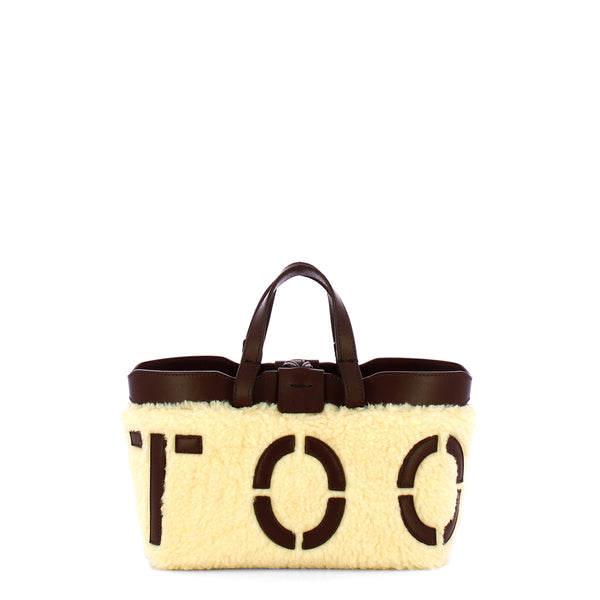 Iuntoo - Sibilla Mini Beige Testa Moro Merinos Shopping Bag - 191404 - BEIGE+T.MORO/2024