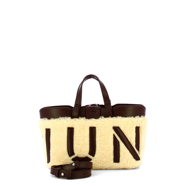 Iuntoo - Sibilla Mini Beige Testa Moro Merinos Shopping Bag - 191404 - BEIGE+T.MORO/2024