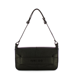 Iuntoo - Silvia Large Nero Shoulder Bag - 196001 - NERO