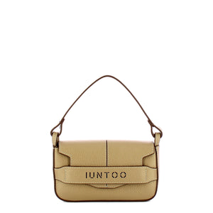 Iuntoo - Silvia Small Grigio Fossile Shoulder Bag - 196003 - GRIGIO/FOSSILE/07