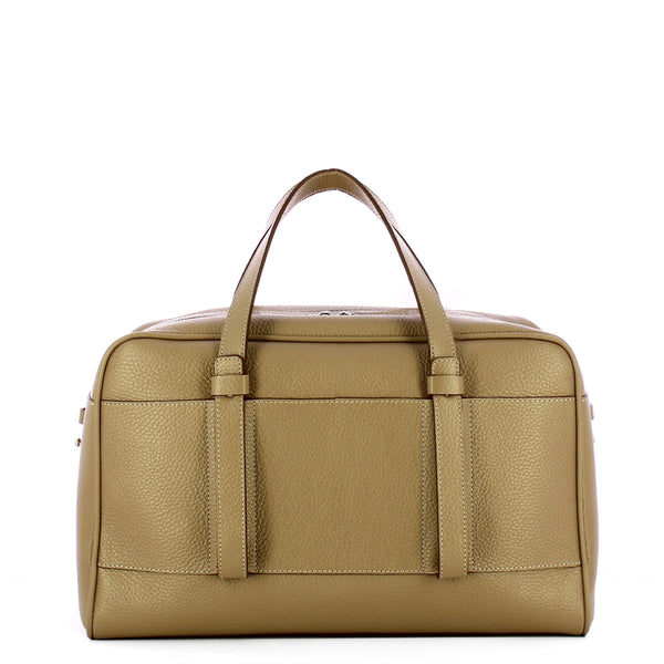 Iuntoo - Priora Large Grigio Fossile Bowling Bag - 197001 - GRIGIO/FOSSILE/07