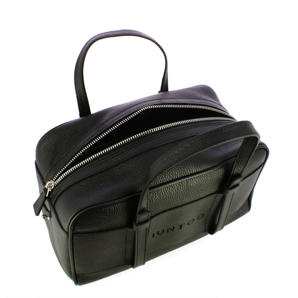 Iuntoo - Priora Large Nero Bowling Bag - 197001 - NERO