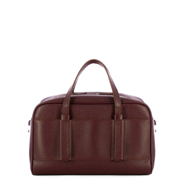 Iuntoo - Priora Small Bordeaux Bowling Bag - 197003 - BORDEAUX/54