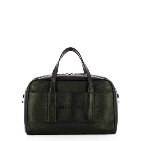 Iuntoo - Priora Small Nero Bowling Bag - 197003 - NERO
