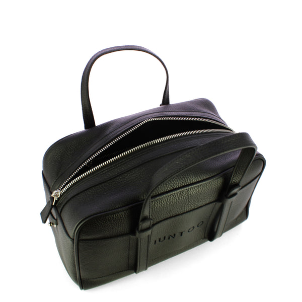 Iuntoo - Priora Small Nero Bowling Bag - 197003 - NERO