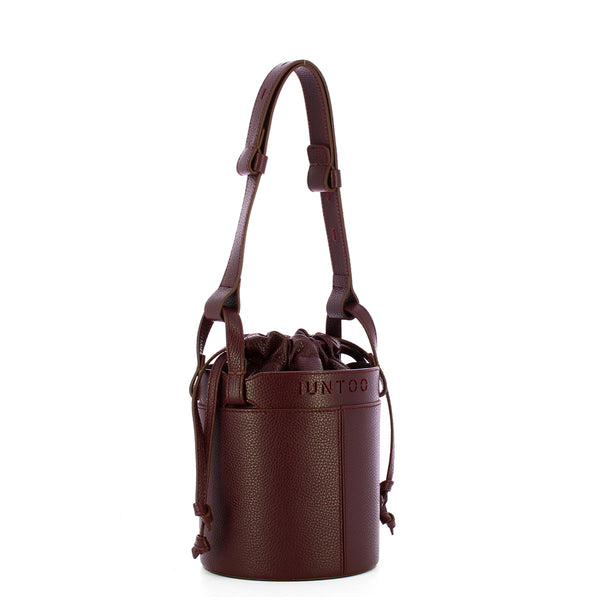 Iuntoo - Infinito Bordeaux Bucket Bag - 199000 - BORDEAUX/54