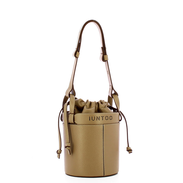Iuntoo - Infinito Grigio Fossile Bucket Bag - 199000 - GRIGIO/FOSSILE/07