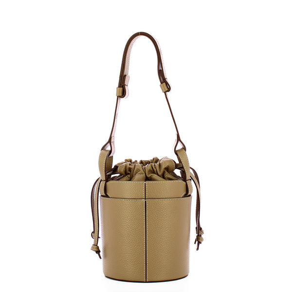 Iuntoo - Infinito Grigio Fossile Bucket Bag - 199000 - GRIGIO/FOSSILE/07