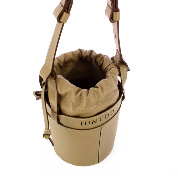 Iuntoo - Infinito Grigio Fossile Bucket Bag - 199000 - GRIGIO/FOSSILE/07