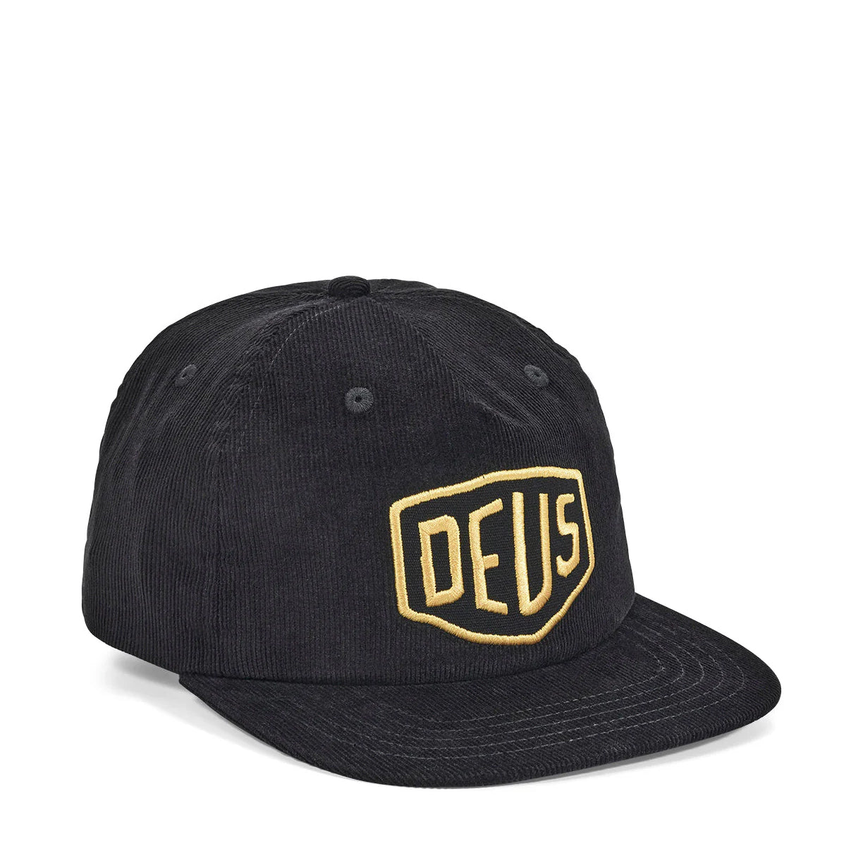 Deus Ex Machina - Cappello Shield Cord Black - DMF257249 - BLACK