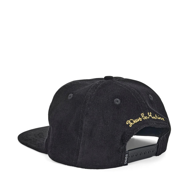 Deus Ex Machina - Cappello Shield Cord Black - DMF257249 - BLACK