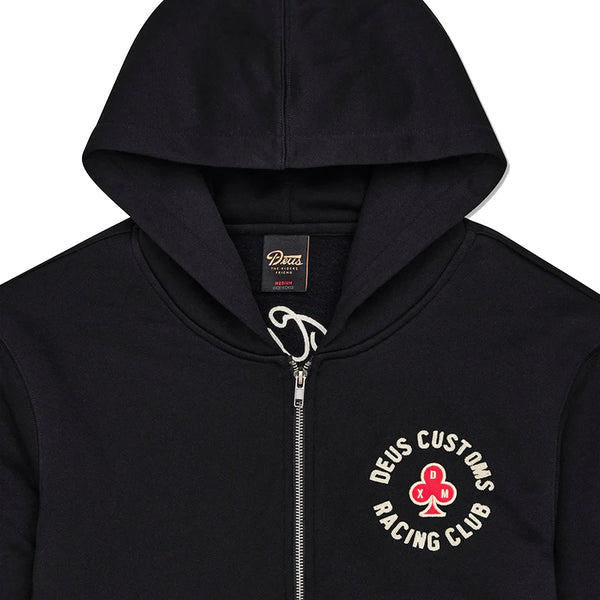 Deus Ex Machina - Felpa Fleece Basto Black - DMF258293 - BLACK