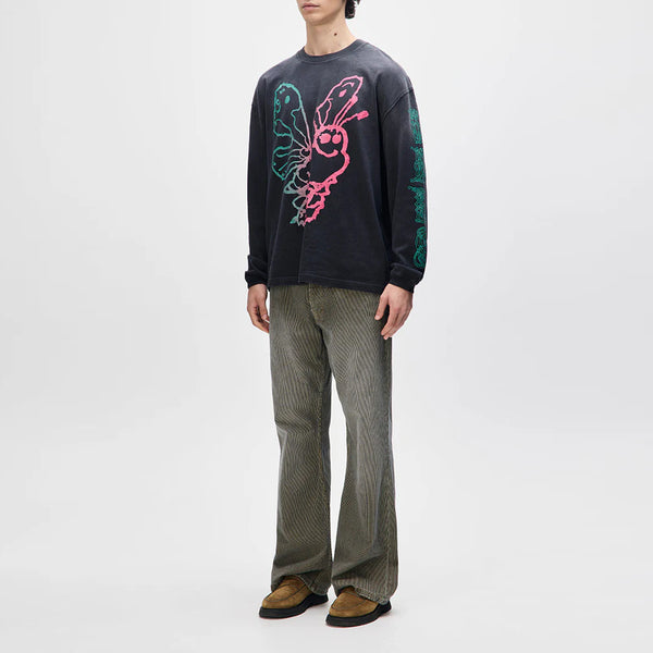 Deus Ex Machina - T-Shirt a maniche lunghe Danzing Queen - DUF251338 - ANTHRACITE