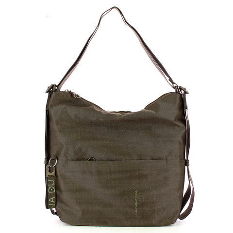 Mandarina Duck - Slide Convertible Shoulder Bag MD20 Pirite - P10QMT38 - PIRITE