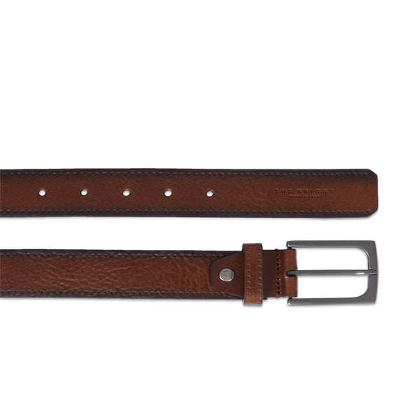 The Bridge - Brunelleschi 35mm Marrone Belt - 0344131R - MARRONE/TB/RUT.SC.OPACO