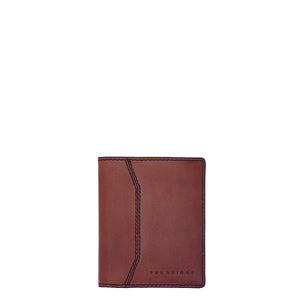 The Bridge - Filippo Marrone Card Holder - 01454401 - MARRONE/TB/RUT.SC.OPACO