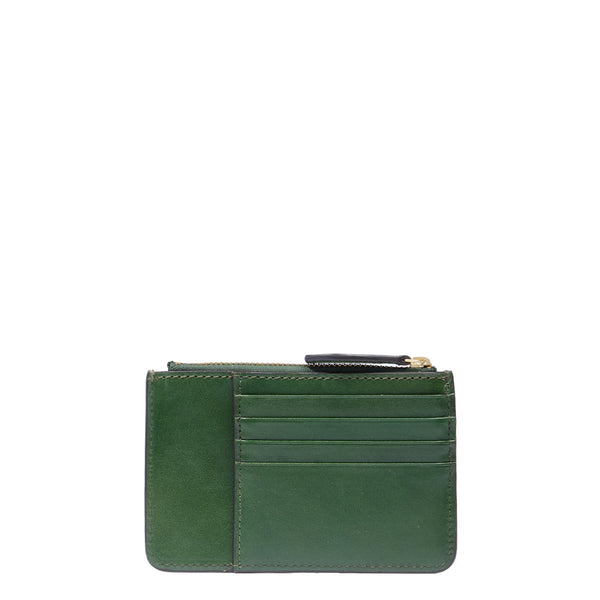 The Bridge - Fiona Verde Inglese Card Holder Pouch - 01734401 - VERDE/INGLESE/ABB./ORO