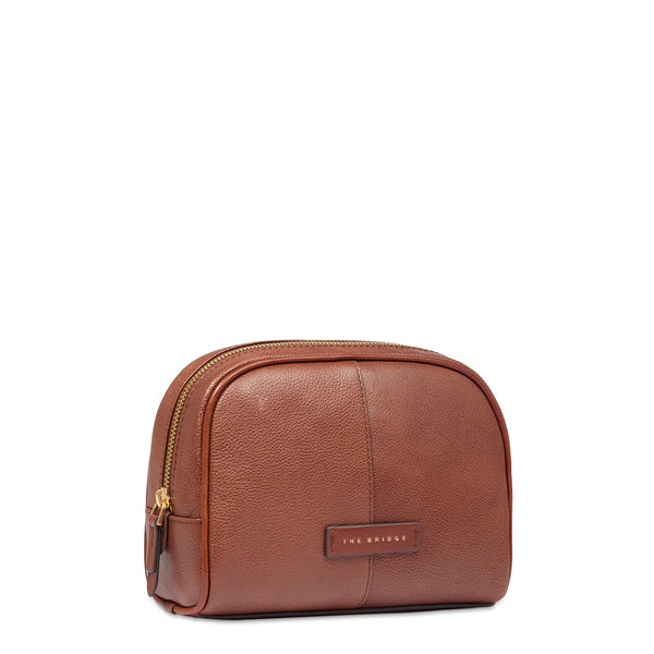 The Bridge - Elisabetta Marrone Vanity Case - 097034BX - MARRONE/14/ORO