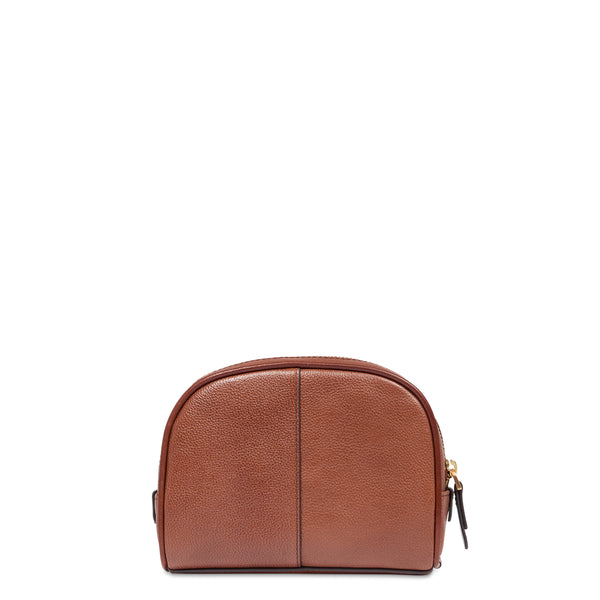 The Bridge - Elisabetta Marrone Mini Vanity Case - 097024BX - MARRONE/14/ORO