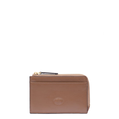 The Bridge - Card Holder Pouch Oyster - 01710101 - OYSTER/ABB./ORO