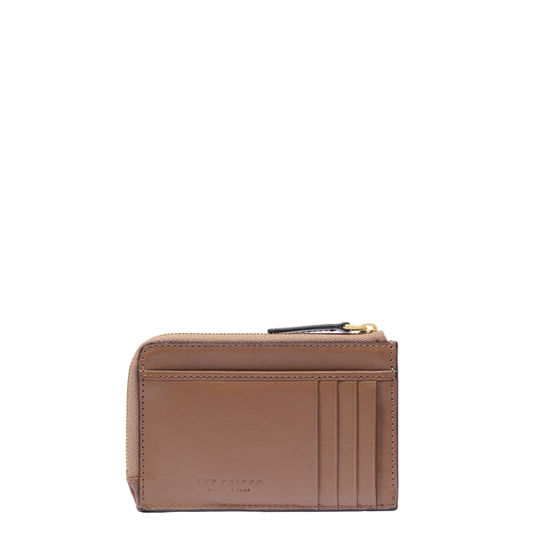 The Bridge - Card Holder Pouch Oyster - 01710101 - OYSTER/ABB./ORO