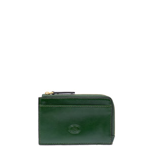 The Bridge - Card Holder Pouch Stodo Verde Inglese - 01710101 - VERDE/INGLESE/ABB./ORO