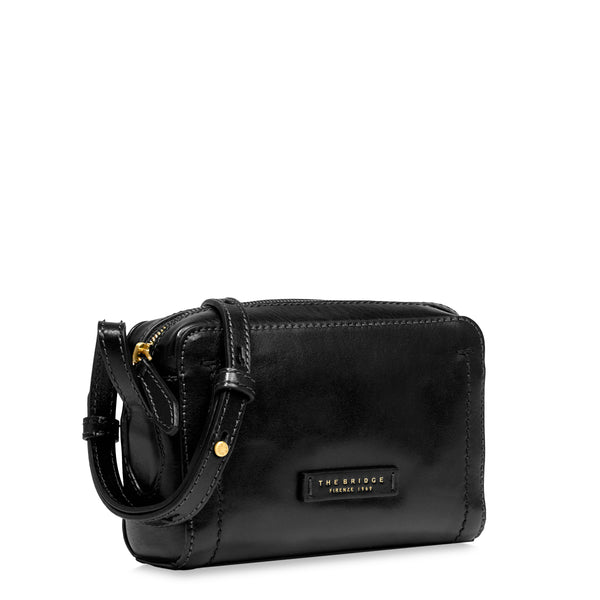 The Bridge - Fiona Nero Crossbody Bag - 04200401 - NERO/ABB./ORO