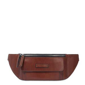 The Bridge - Alberto Marrone Belt Bag - 07310301 - MARRONE/TB/RUT.SC.OPACO
