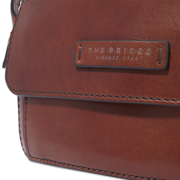 The Bridge - Alberto Marrone Belt Bag - 07310301 - MARRONE/TB/RUT.SC.OPACO