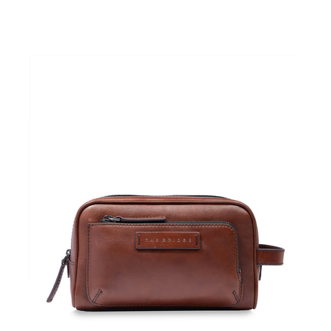 The Bridge - Beauty Case Filippo Marrone - 093304EX - MARRONE/TB/RUT.SC.OPACO