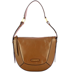 The Bridge - Fedora Oyster Shoulder Bag - 04320401 - OYSTER/ABB./ORO