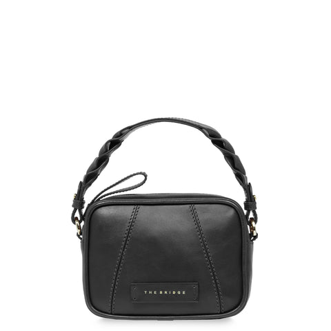 The Bridge - Brigida Nero Camera Bag - 0449047J - NERO/ABB./ORO