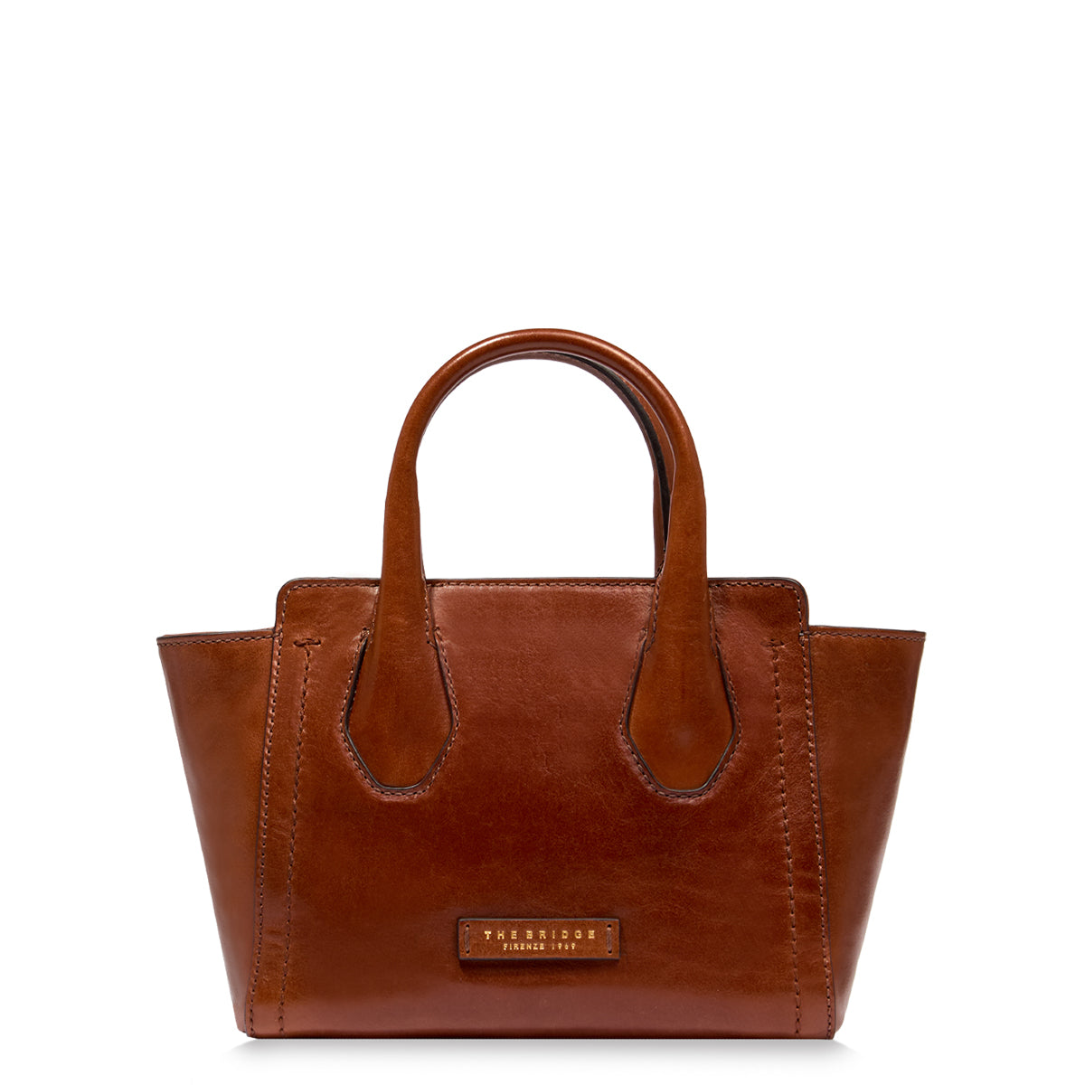 The Bridge - Fiona Marrone Handbag - 04203401 - MARRONE/14/ORO