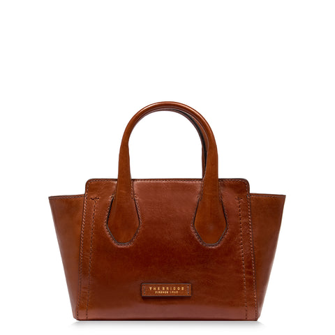 The Bridge - Fiona Marrone Handbag - 04203401 - MARRONE/14/ORO